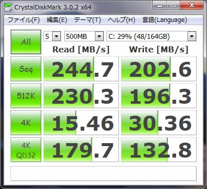 Crystal Disk Mark