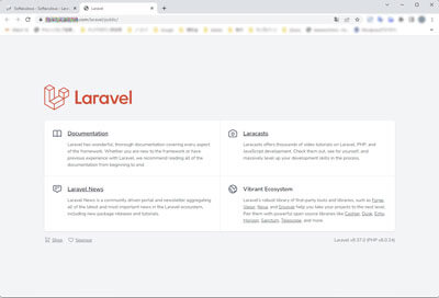 Mixhost Laravel インストール画面